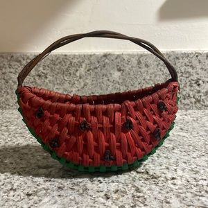 Vintage Watermelon Basket